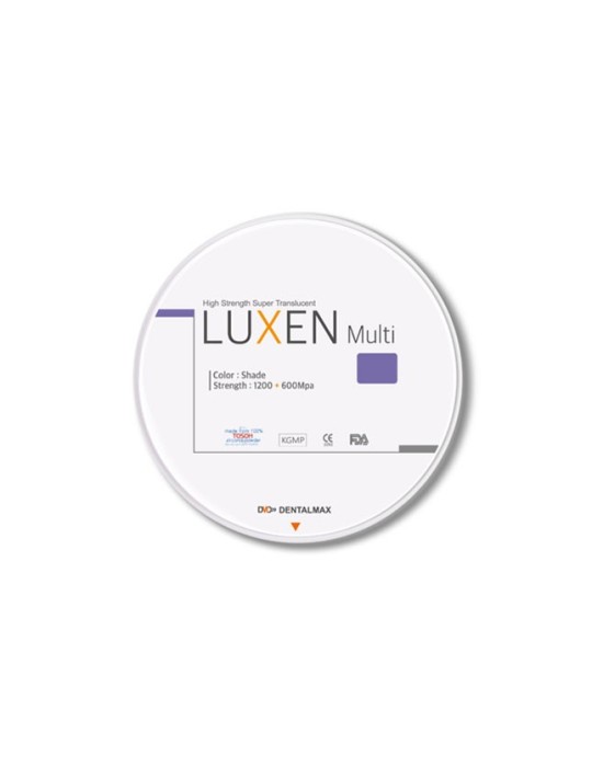 LUXEN MULTI 1100 ZIRCONIA A2 DISK Ø98 Azul